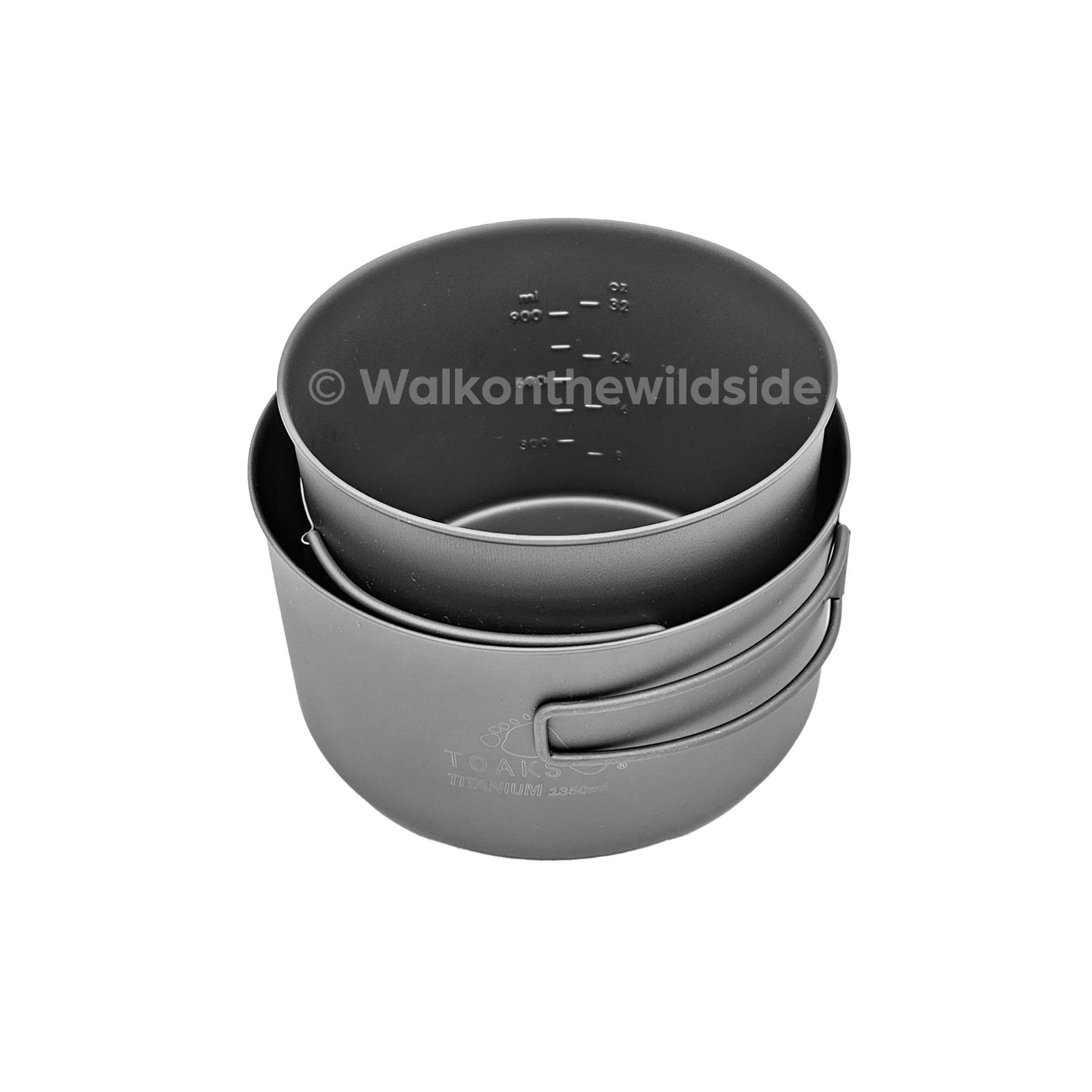 Toaks Pot 1350 mit Pot 1300 darin